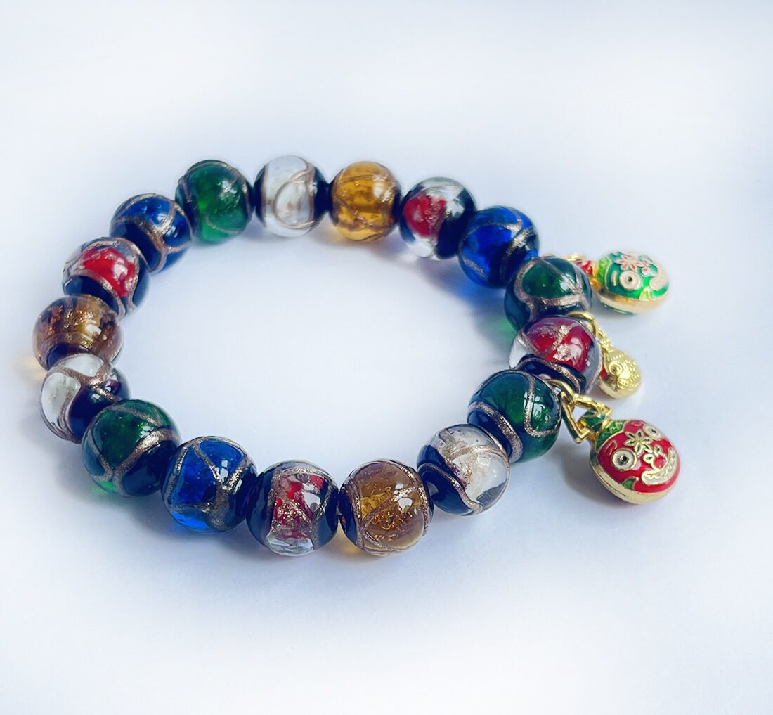 Incense ash glazed bracelet - 图片 5