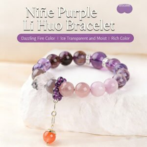 Nine Purple Li Fire Bracelet