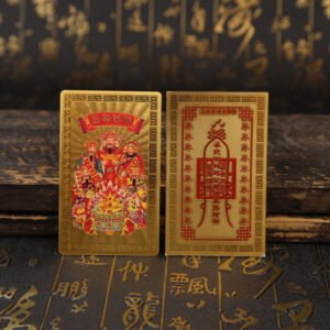 Five Paths Auspicious Wealth-Attracting Buddha Card
